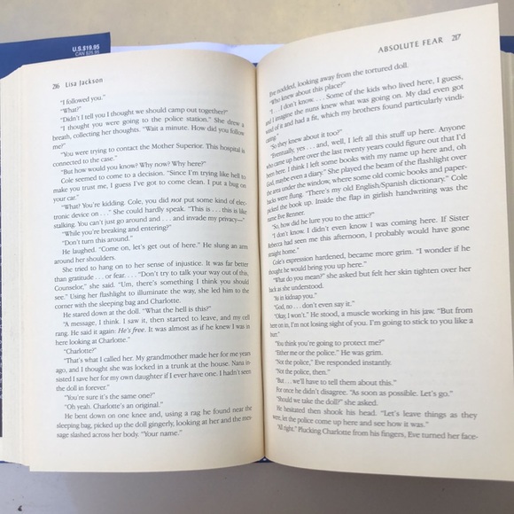 “Absolute Fear” by Lisa Jackson - Picture 2 of 5